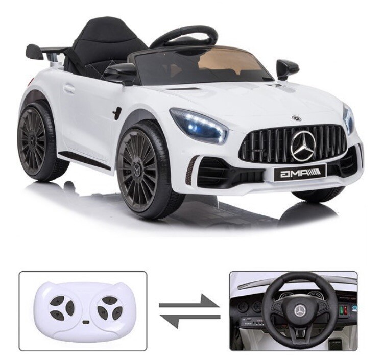 Mercedes Benz Kids Car With Remote Control, LED Lights And MP3 Player