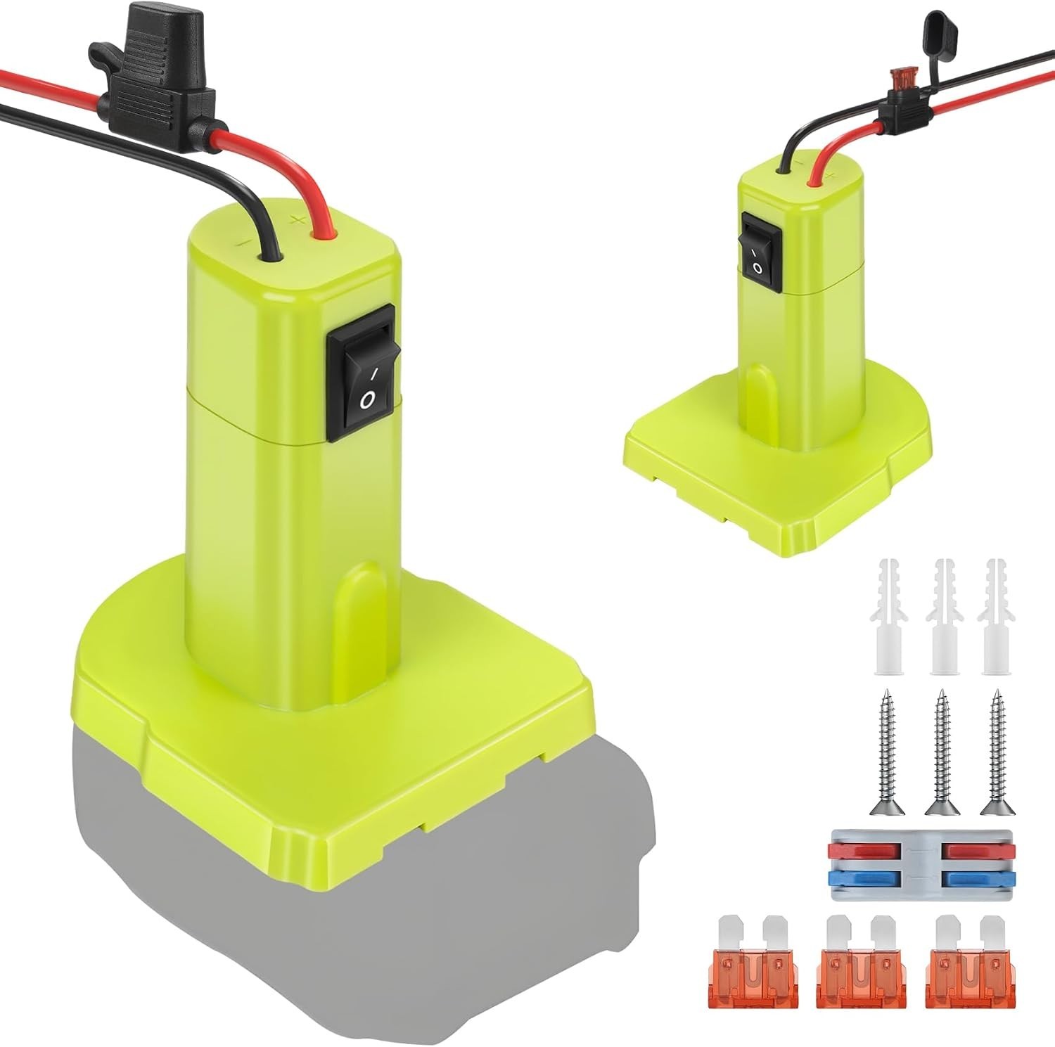 Lightweight Power Wheel Adapter for RYOBI 18V – Secure & Easy Installation