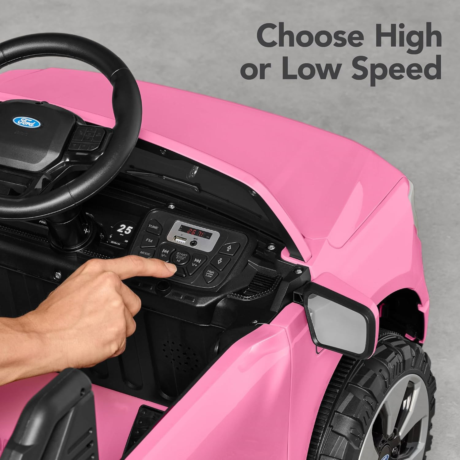 Best Choice Products Licensed Ford F-150 Lightning Truck Kids 12V Electric Ride
