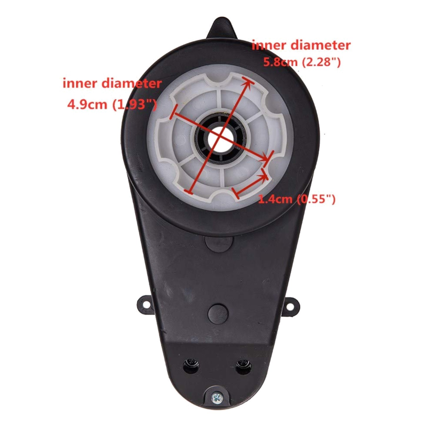 High Torque Motor Gearbox for Electric Ride-On Toys