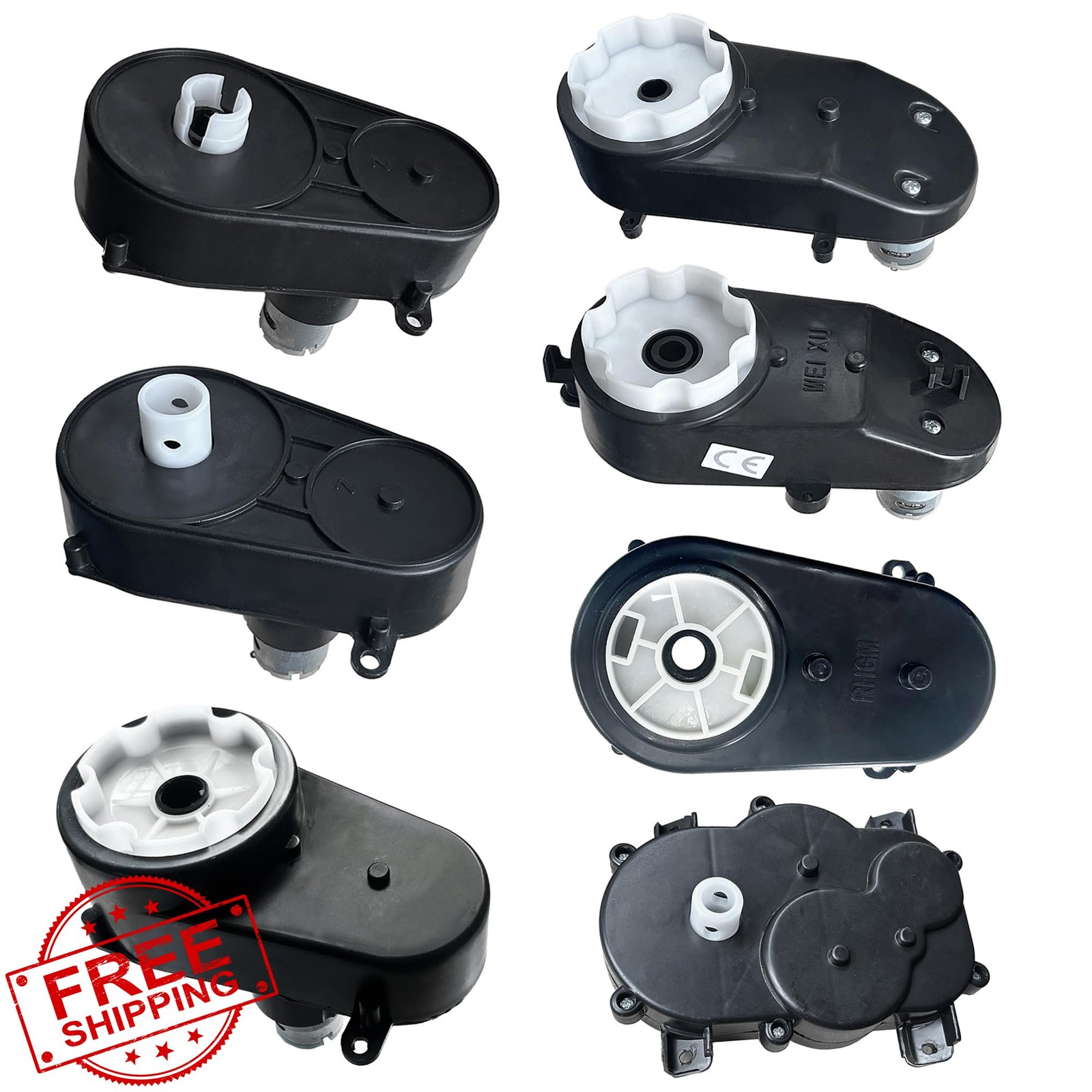 JRRXM 12V Steering Wheel Motor Gearbox