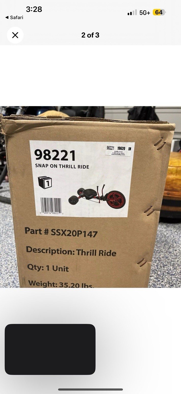 Snap-on Tools Collectible Thrill Ride Bike
