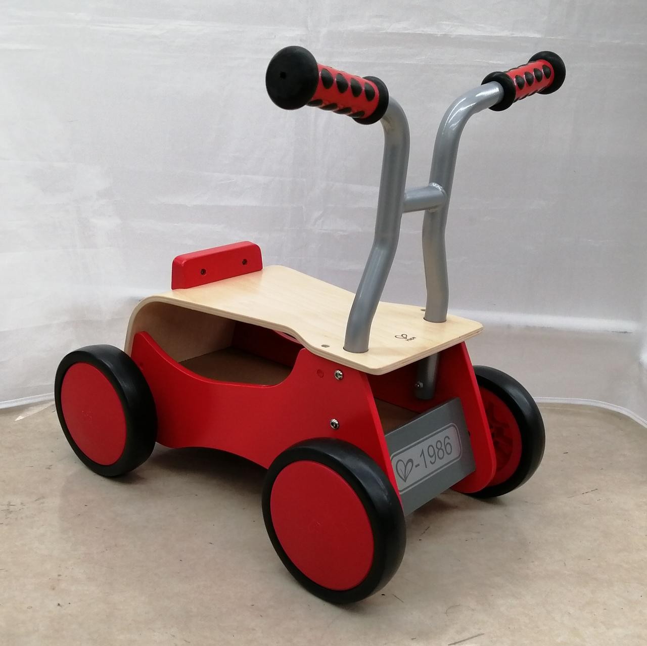 HAPE Little Red Rider Ride-On Toy Toddler Vehicle Japan Used