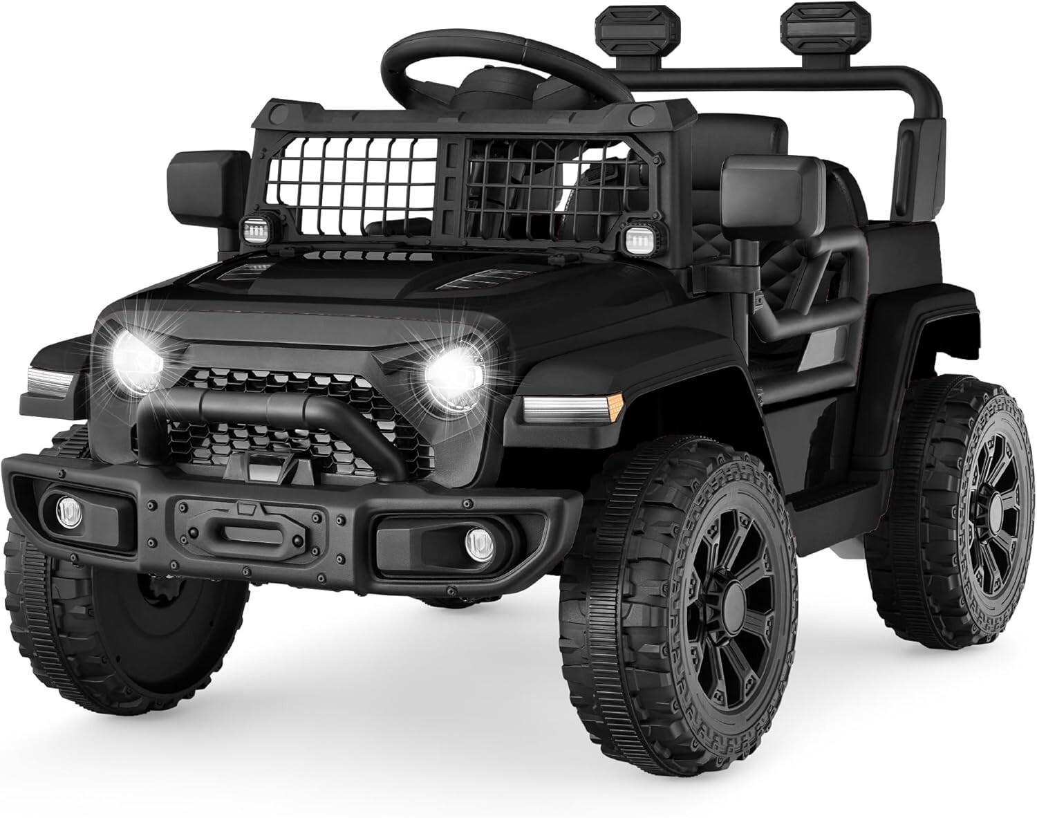 Carro Electrico Para Niños De 3 A 5 Años Montar Manejar Y Jugar Con Luces NUEVO