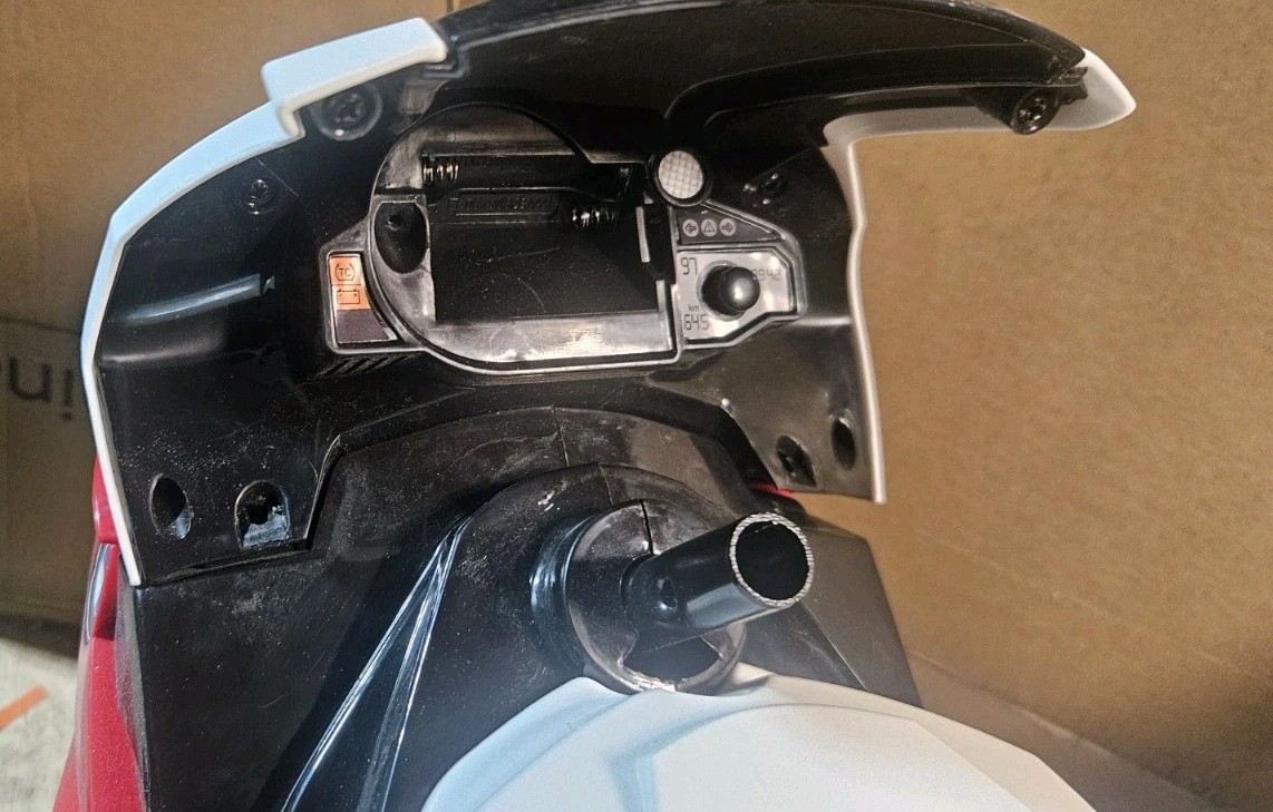 Aterish BMW S1000RR Electric ride-on toy motorcycle. New, No Seat Handlebar.