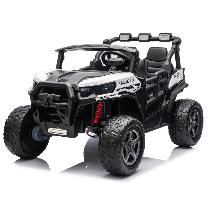 24V 4WD KIDS RIDE ON ELECTRIC UTV CAR 480W 4X POWERFUL MOTORS,2 SEATER LIGHTS+RC