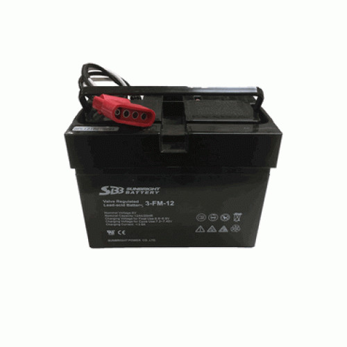 National Product Patrol Police Motorcycle 12V Battery Case and Wire Harness