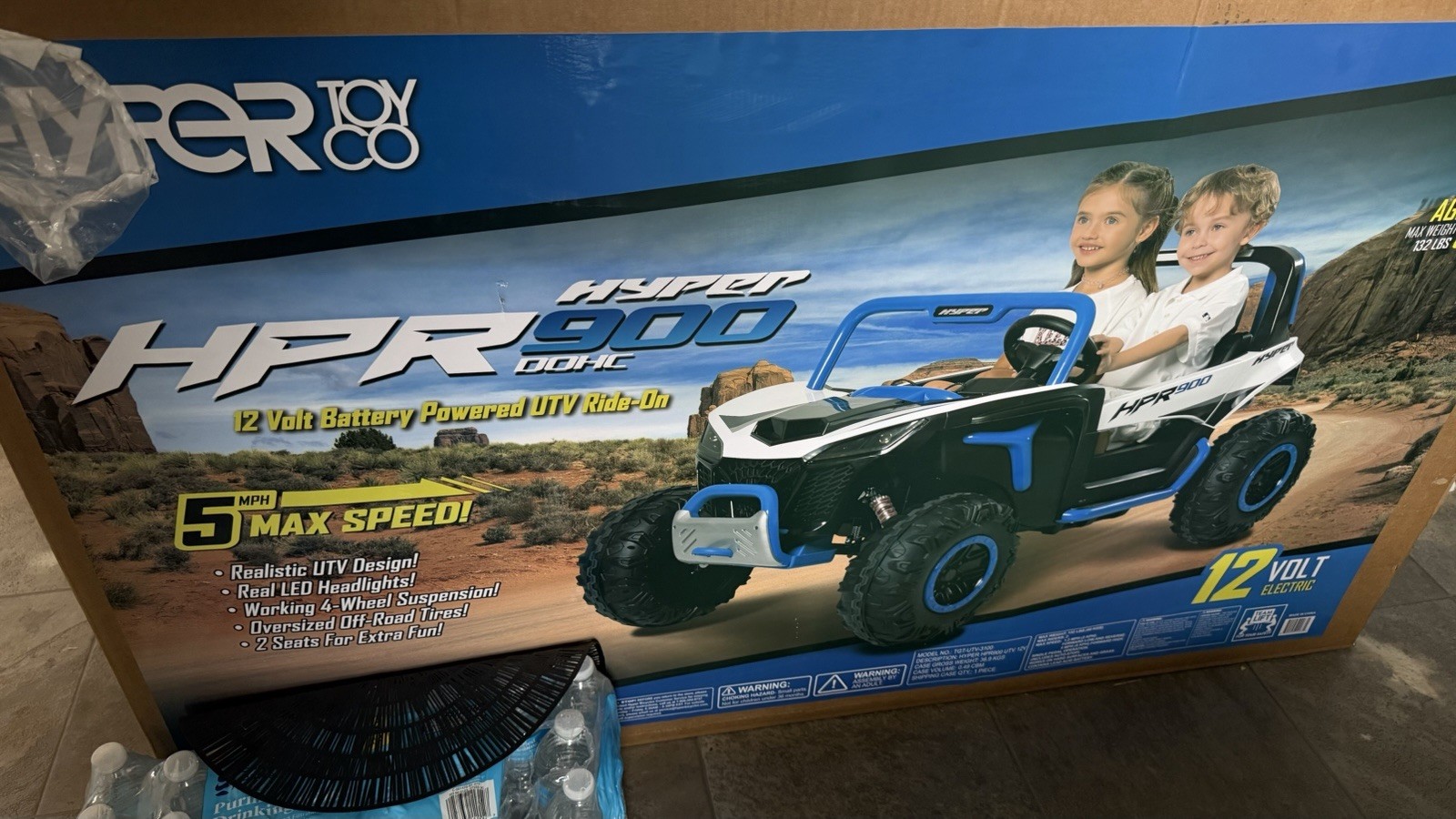 Hyper HPR 900 12V Battery Powered UTV Ride-On, Ages 3+, 3-4 & 4-7