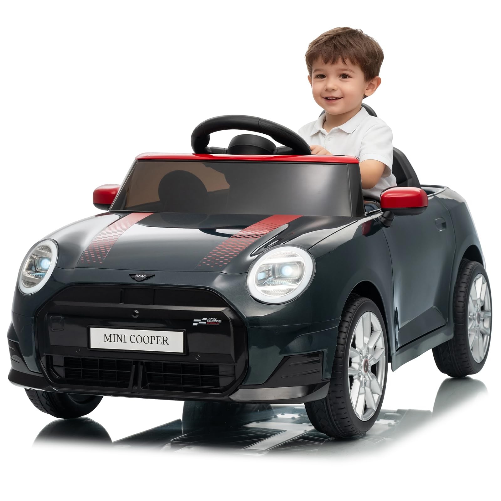 12V BMW Mini Cooper Licensed Ride on Car,Electric Ride on Toy,4.5Ah Battery New