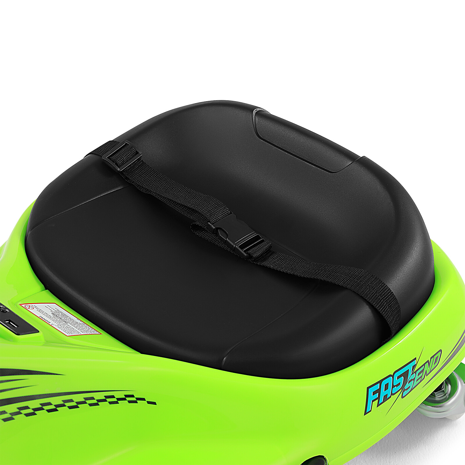 JOYLDIAS Green Electric 24V Ride On Drifting Go Kart High/Low Speed Boy Kid Gift