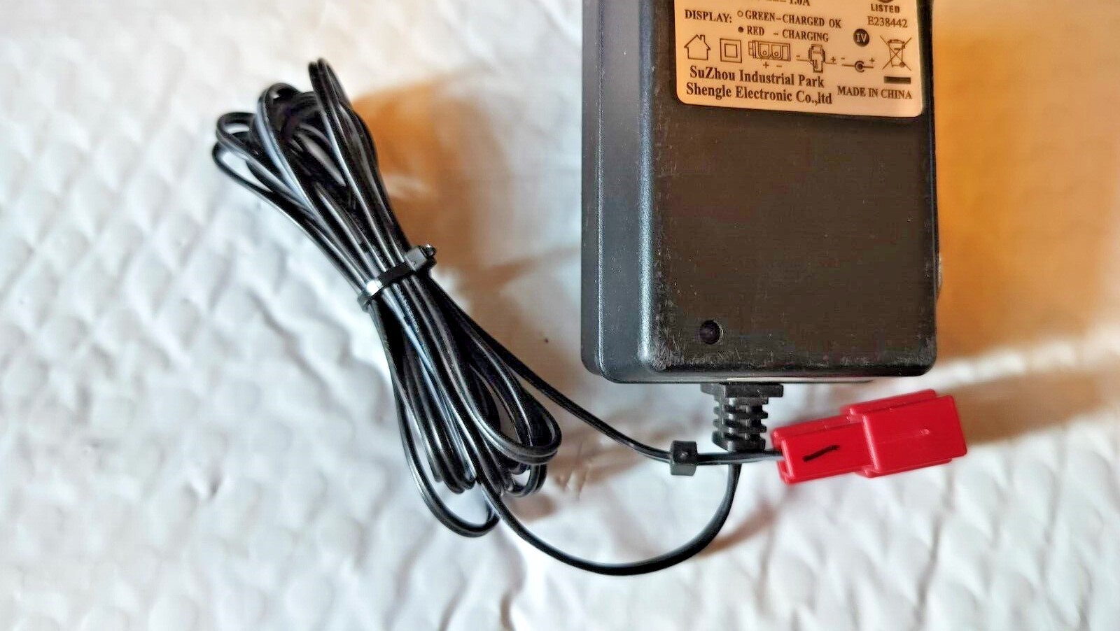 AC/DC Battery Charger for Kid Trax Shengle Electronic | Model: SL06-07-09 6V 1A