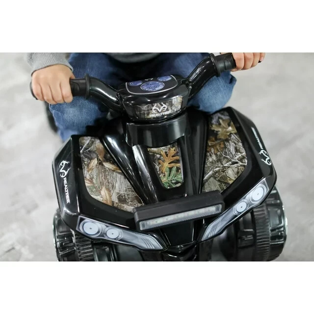 Ride On Four Wheeler For Toddlers 6 Volt Camo ATV Outdoor 18 Months to 3yrs Gift