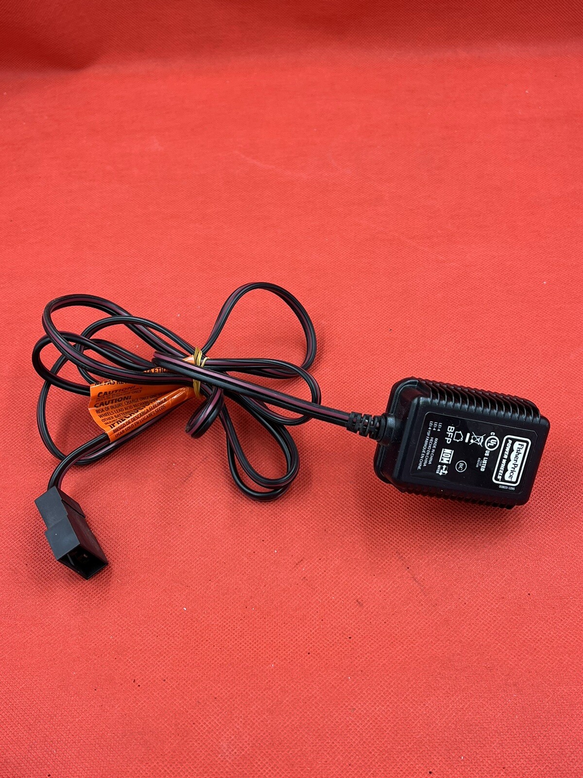 Fisher Price Power Wheels 00803-1295 12v Battery Charger Original OEM