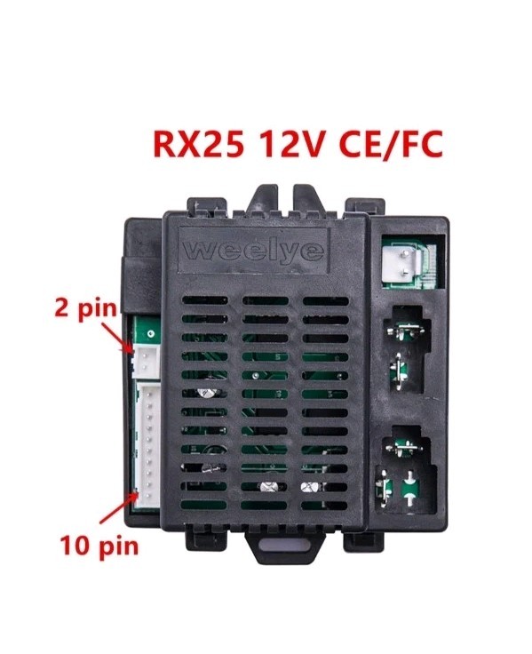 Weelye RX25 12V Receiver Kids Ride on Toys Control Box Motherboard Accessories R