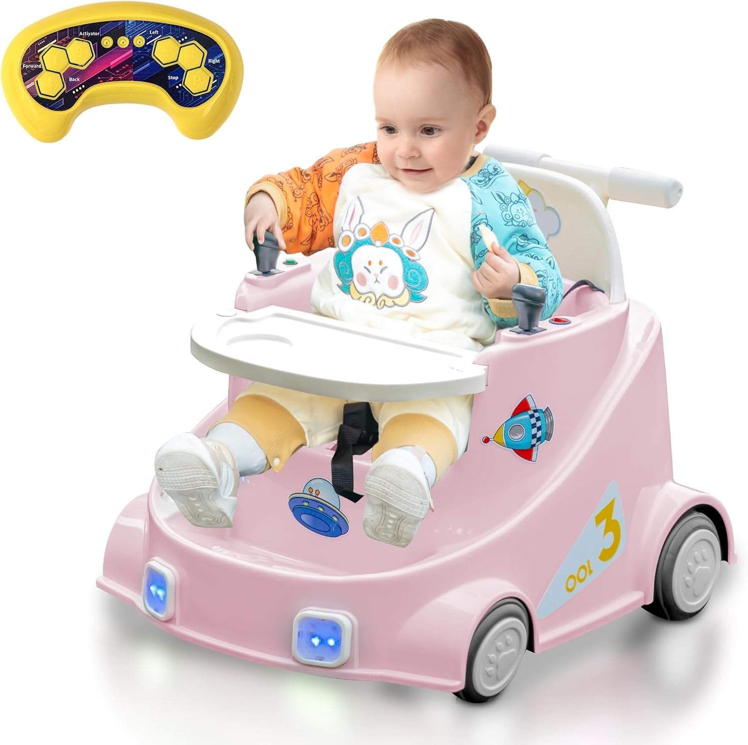 Baby Bumper Car Electric Car with 2 Driving Modes Joystick/Remote Control