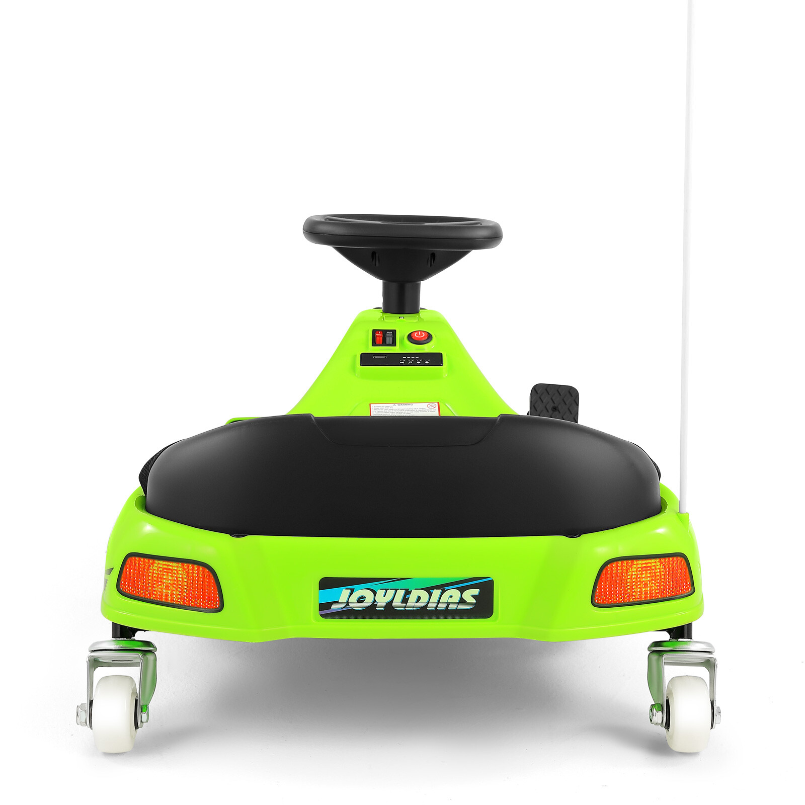 360° 24V Kids Electric Drifting Go Kart Ride On Cart with Bluetooth (Green)