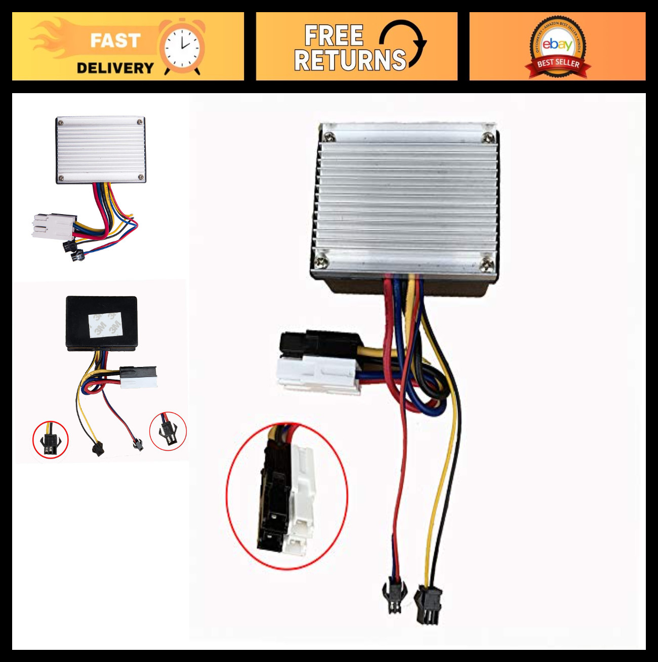 Child Electric Ride-On Car Replacement Parts – 24V Princess Carriage Receiver DX