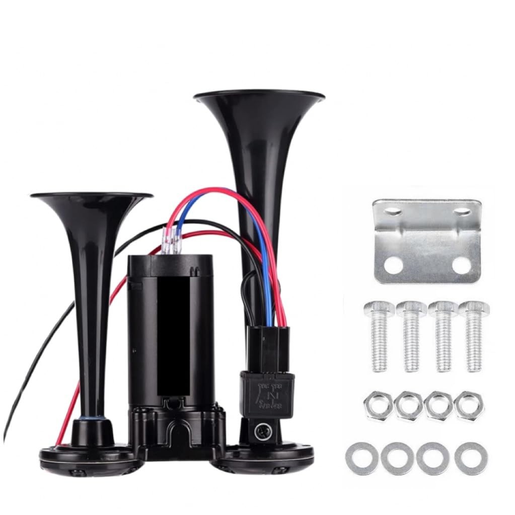 12V 600DB Car Air Horn Super Loud Air Horn for Truck Dual Electric Air Horns …