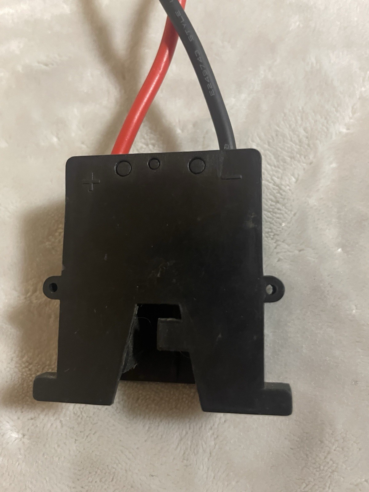 Battery Harness For Power Wheels 12V Battery With Female Connector