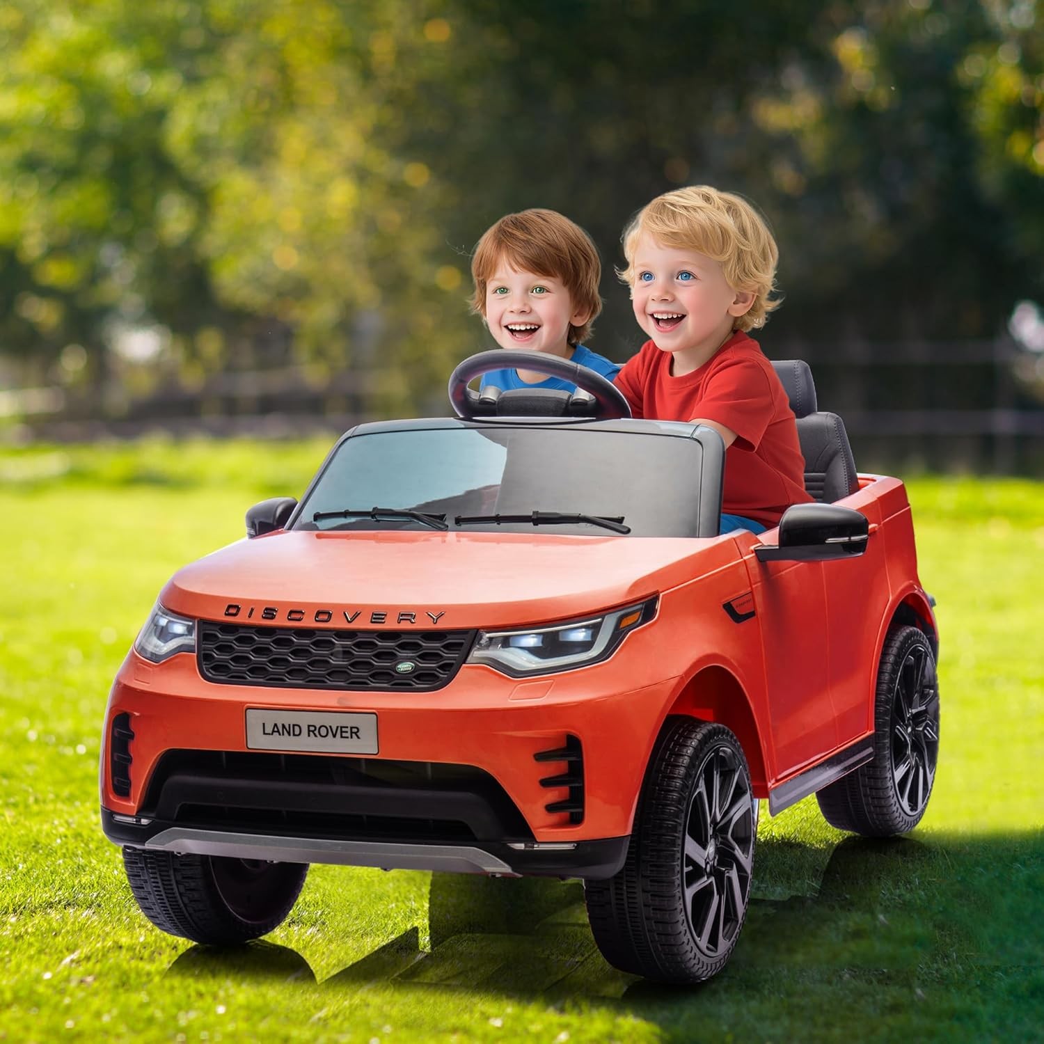 Licensed Land Rover 12V 2-Seater Ride-On Car W/ Parent Remote Control Multicolor