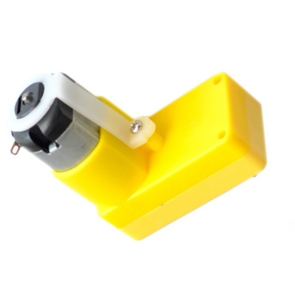 6V Brushed Gear Motor 210RPM L Configuration for TT Motor Robot Car Use