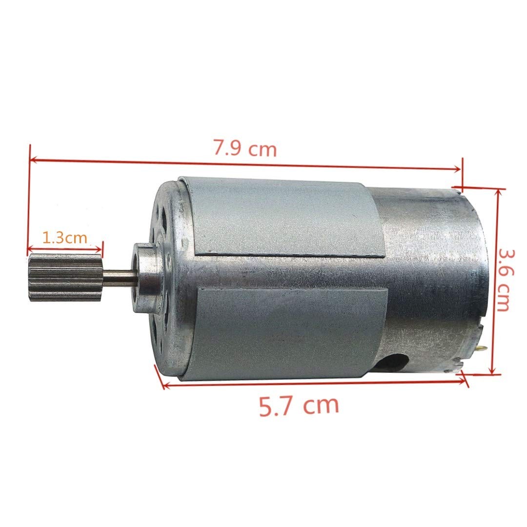 weelye 1 Pcs Universal 550 40000RPM Electric Motor RS550 12V Large
