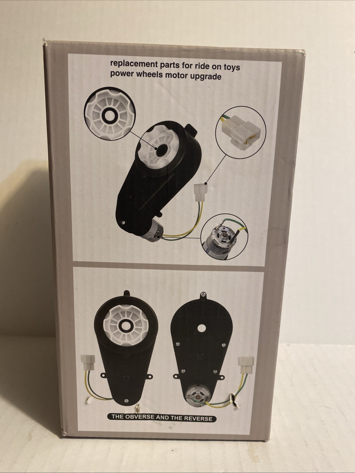 Replacement Electric Motor Gear Box For Power Wheel Ride On Toys