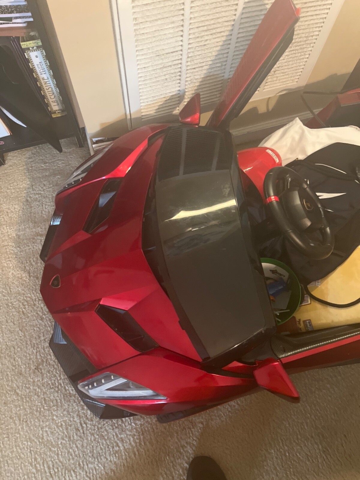 Brand new 24 volt car that is still in box. I used a pic from my grandson car 