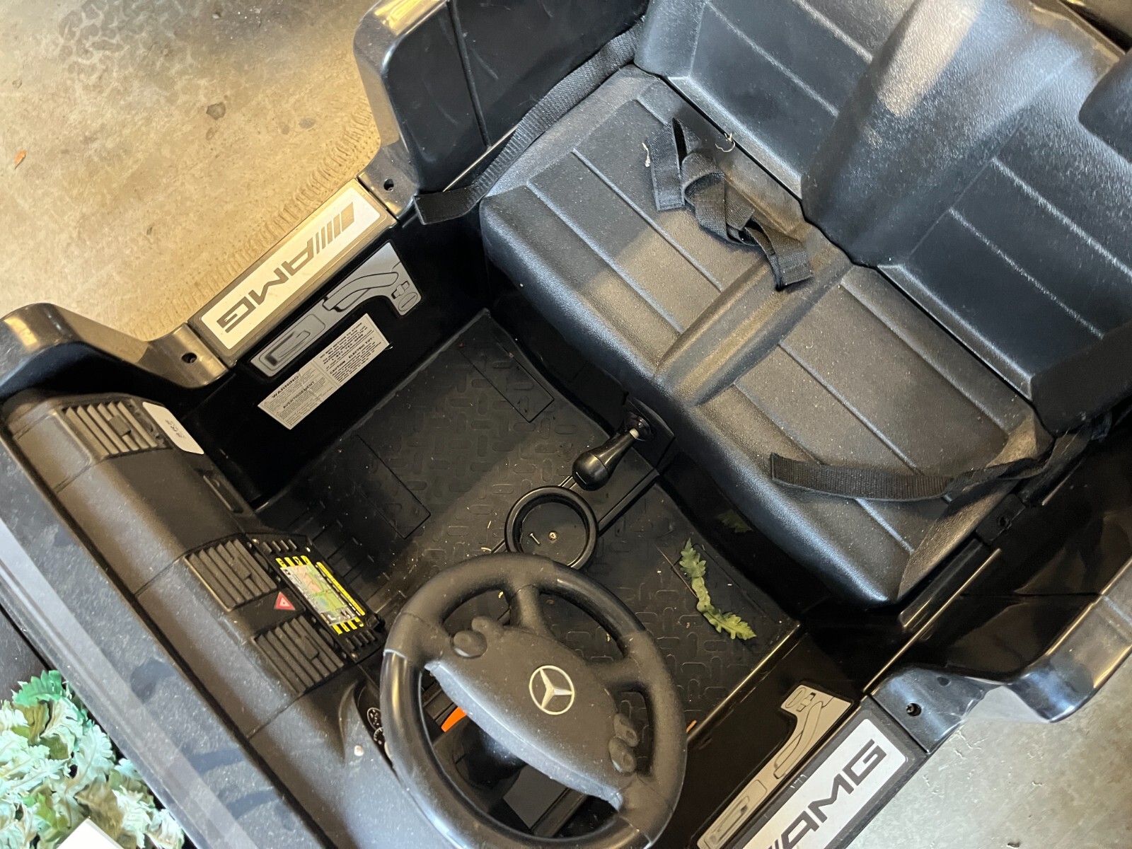 Mercedes AMG G-wagon G55 G63 Ride on Car / Pedal Car 12v TWO SEATER