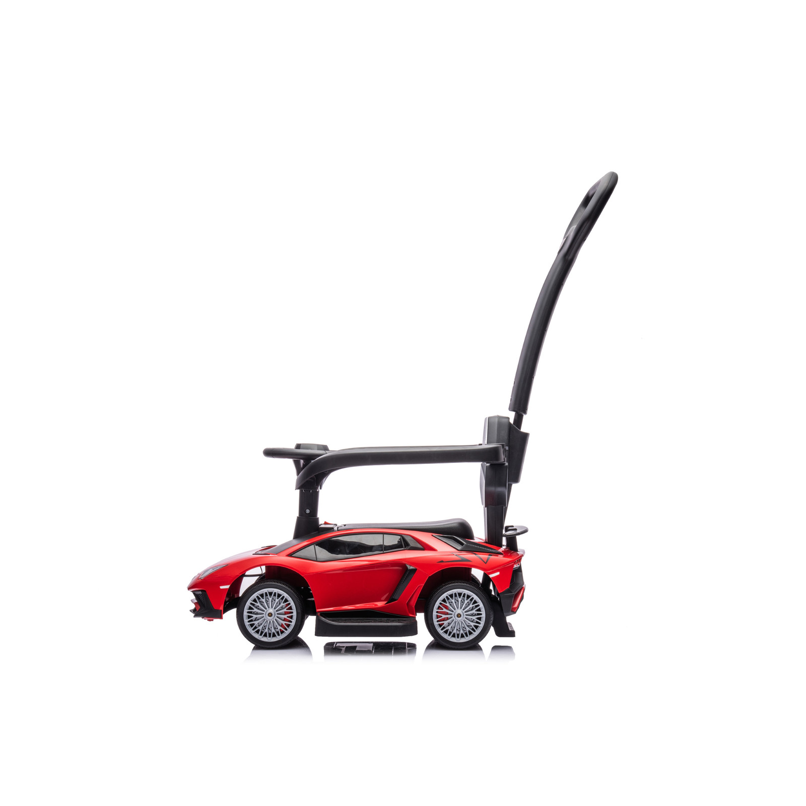 Lamborghini 3-in-1 Kids Push Ride On Toy Car Licensed Stroller Walker 66lb Cap