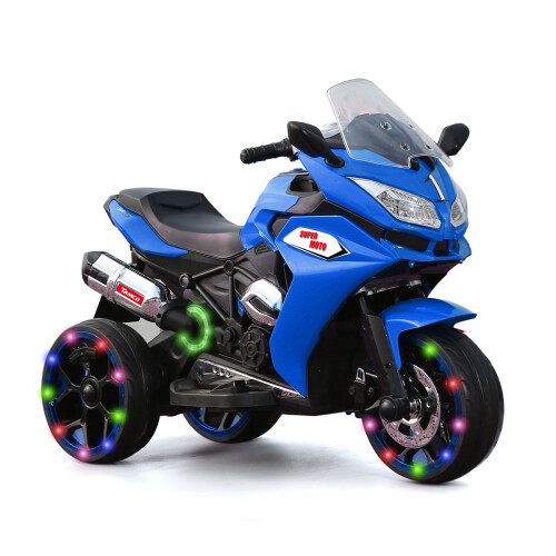 2026 Boy Girl Kids Ride On Dirt Bike 12V Electric Motorcycle Training Wheels