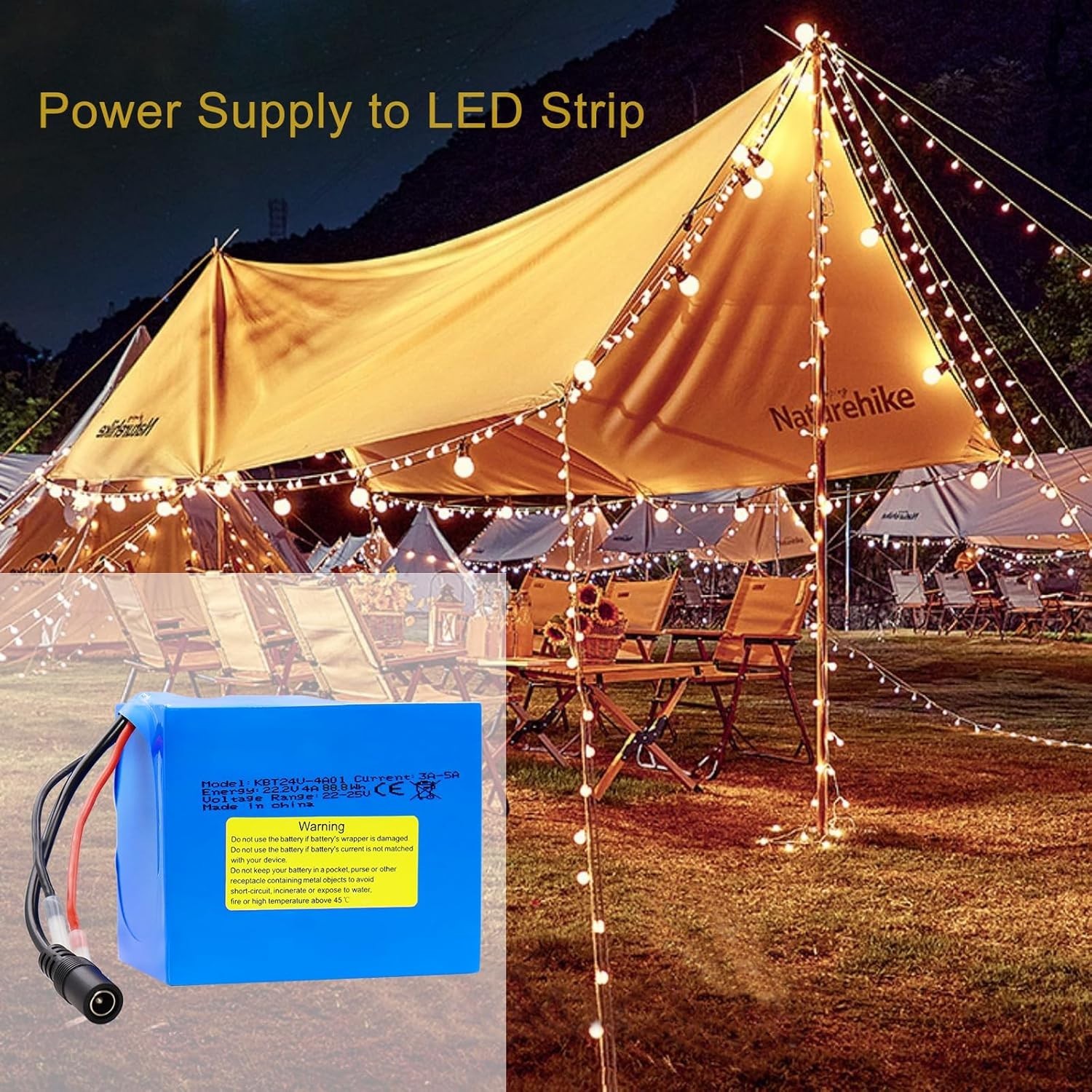 24V 4Ah Lithium-Ion Battery for Kids Ride-Ons with Fast Charger Included