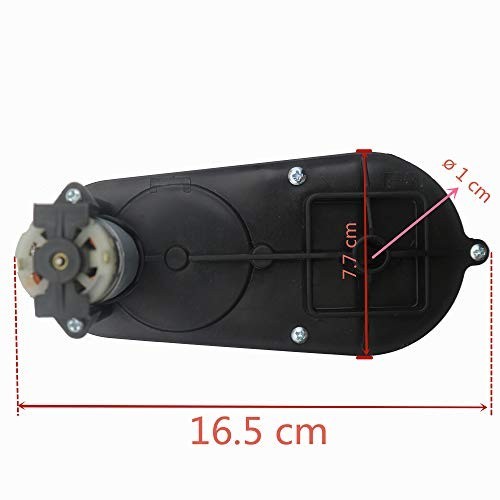 High-Speed 18000RPM Gearbox with DC Motor for Kids Ride-On Cars & Motorcycles