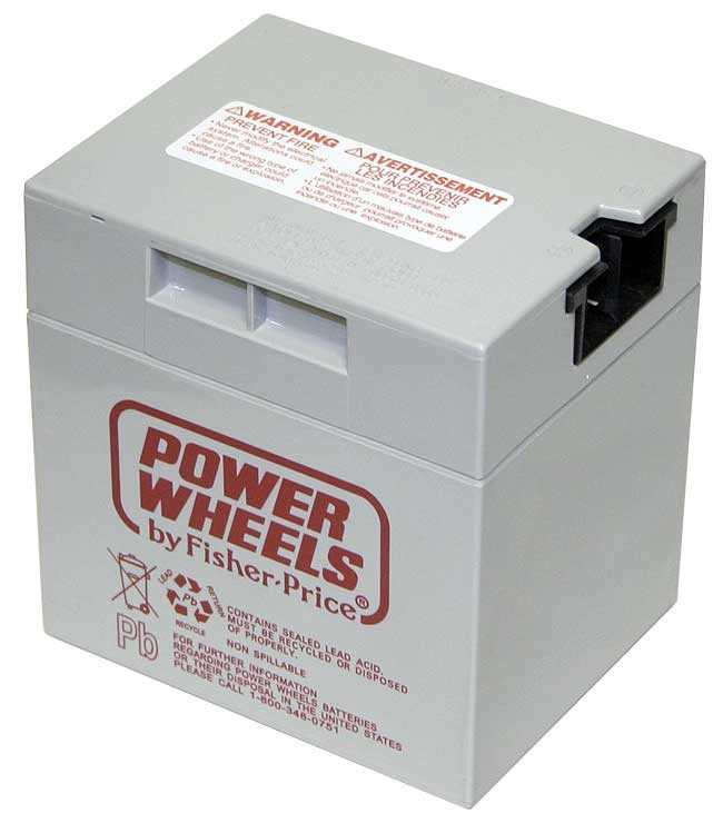 New Barbie Jammin Jeep Replacement Battery Power Wheels 12 Volt Mattel