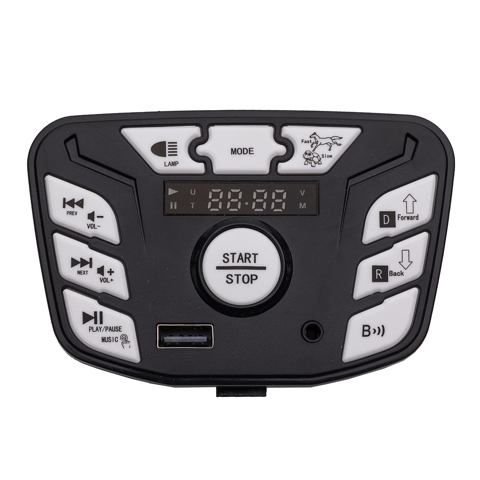 JR1927M-Z Black Children’s Electric Vehicle Power Supply Central Control Swit…
