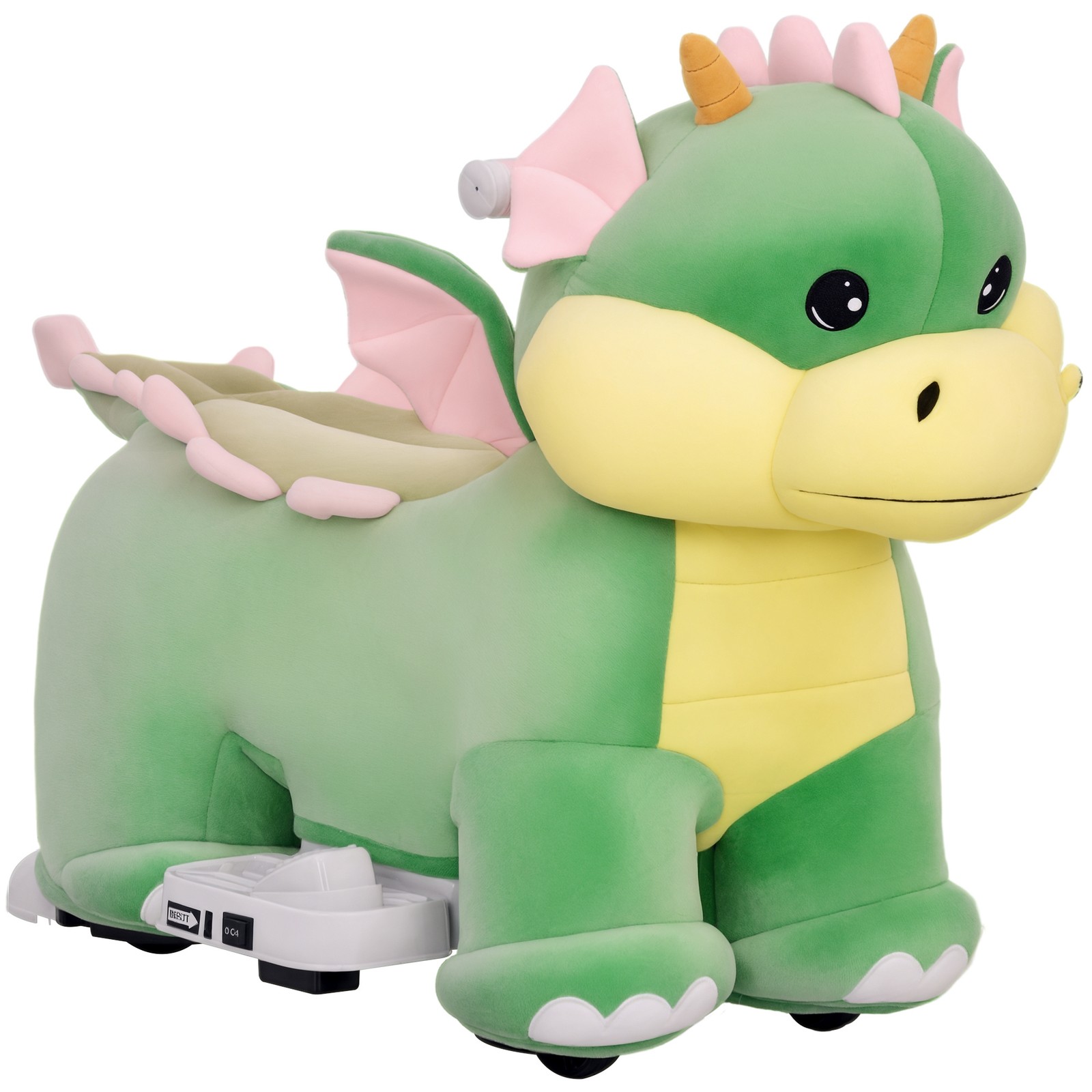 6V Kids Ride on Horse, Battery Powered Ride on Toy w/ Music Forward