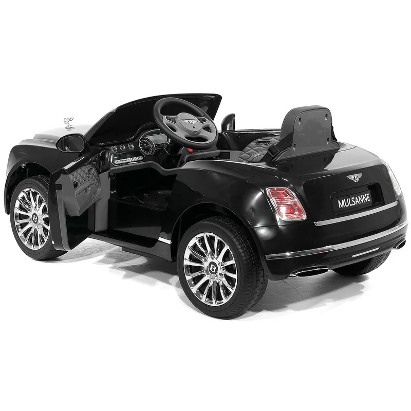 LICENSED BENTLEY MULSANNE 12V KIDS RIDE ON CAR EVA RUBBER TIRES,2 MOTORS+R/C