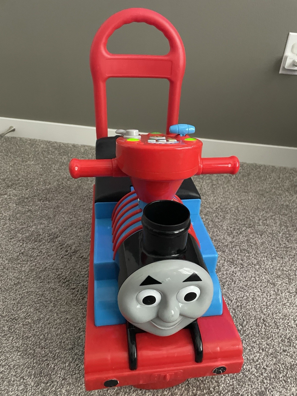 Kiddie land Thomas The Train Tank Engine Activity Ride On Lights Sounds