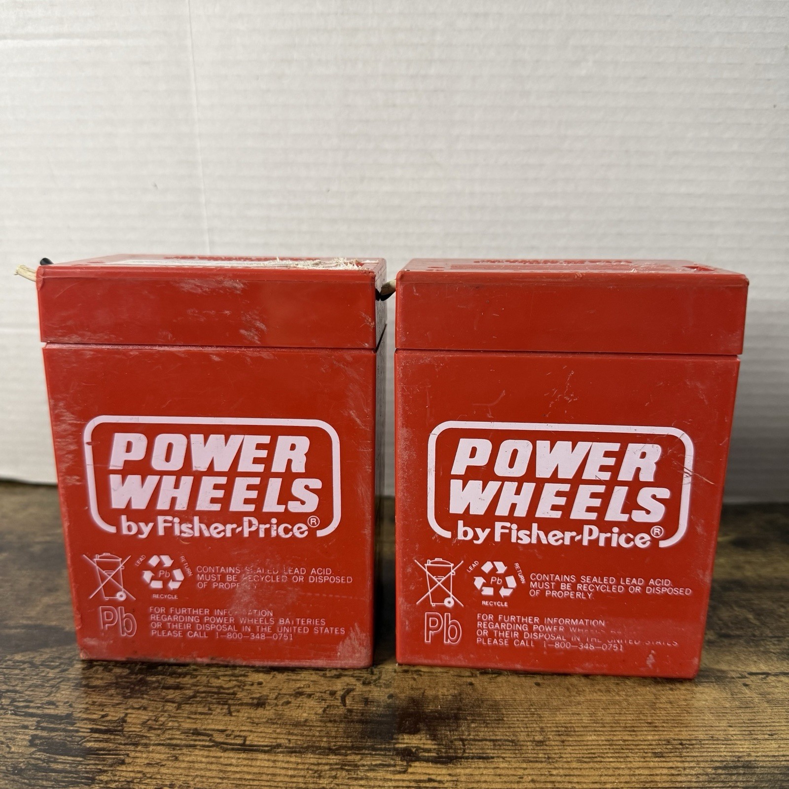 Power Wheels by Fisher-Price 6V 9.5Ah Rechargeable Battery 00801-0712