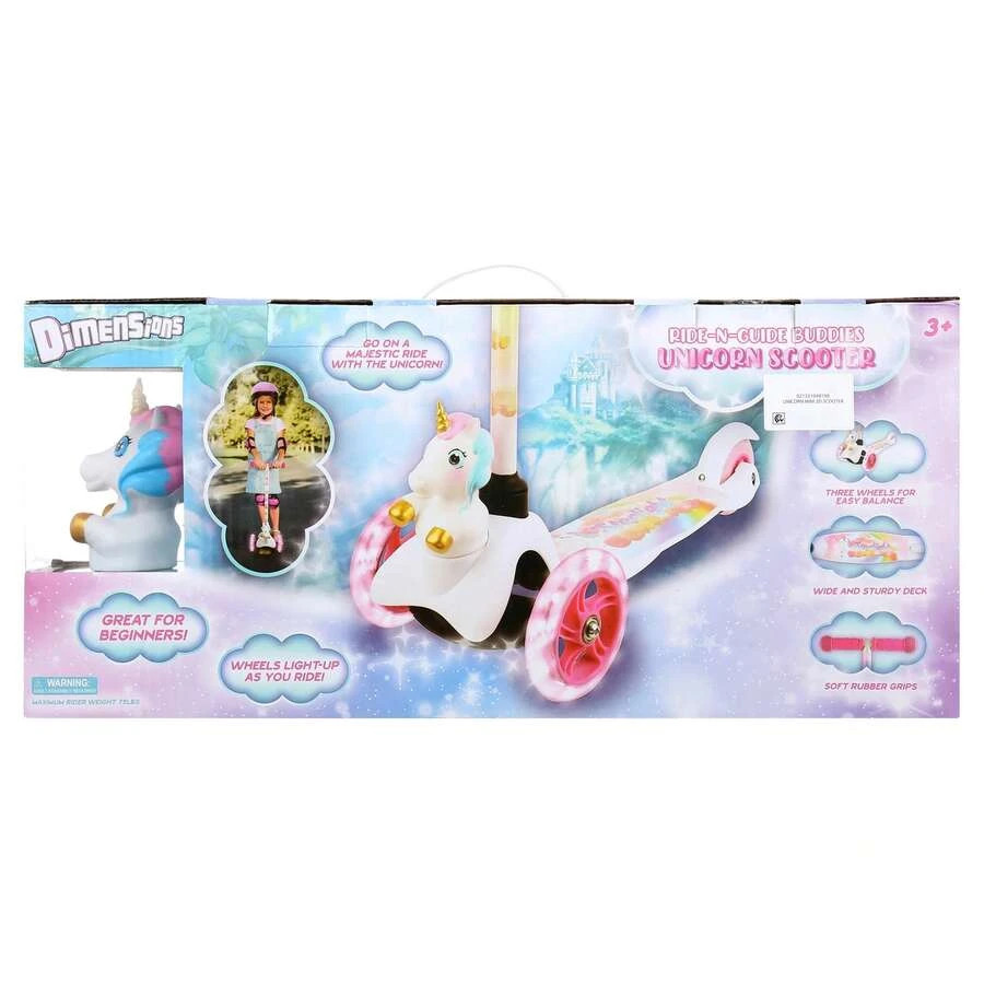 NEW Ride-N-Glide Buddies 3D Toddler Scooter 3 Wheel Ages 3+