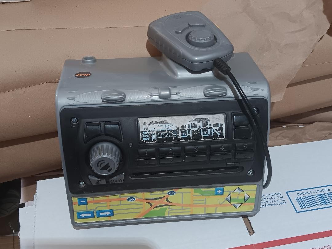 POWER WHEELS Jeep ***GOOD WORKING Boy or Girl Racing Sounds SOUNDBOX with Mic