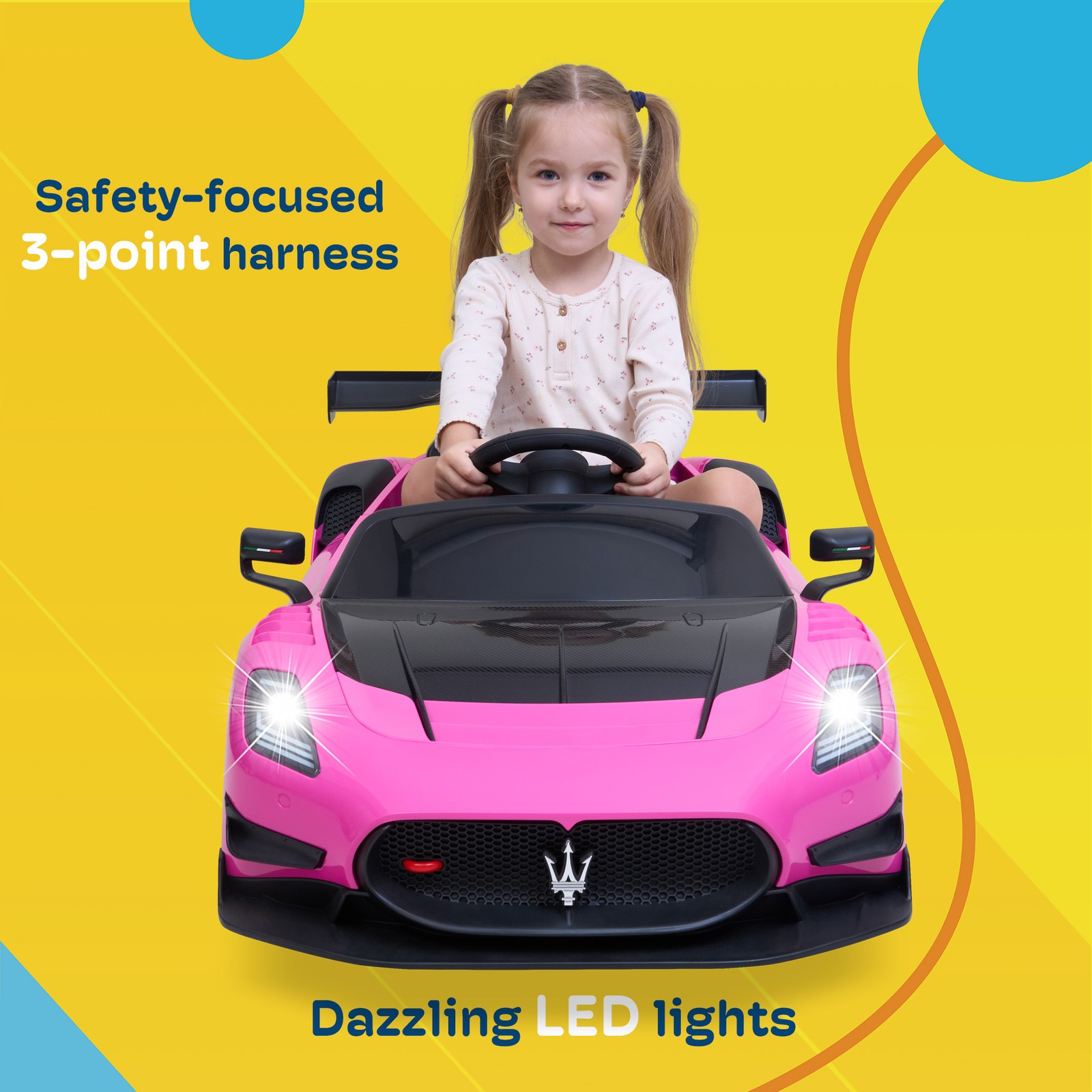 Kidzone 12V Ride On Car Electric Powered Car w/Remote Control