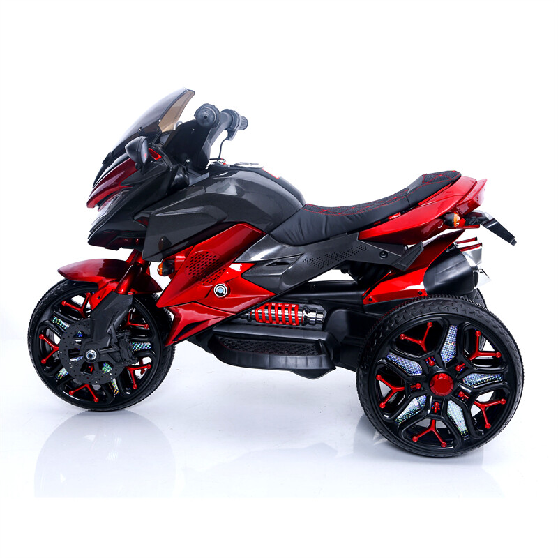 12V Electric Kids Motorcycle Ride-On Motorbike 3-Wheel 1.8-3.2MPH for Age 3-6