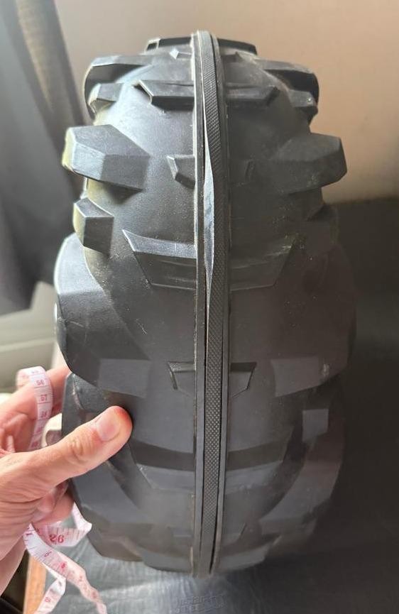 Replacement 18in Plastic Wheel Tire for Kid’s Rideable Electric Car Toy Ride on