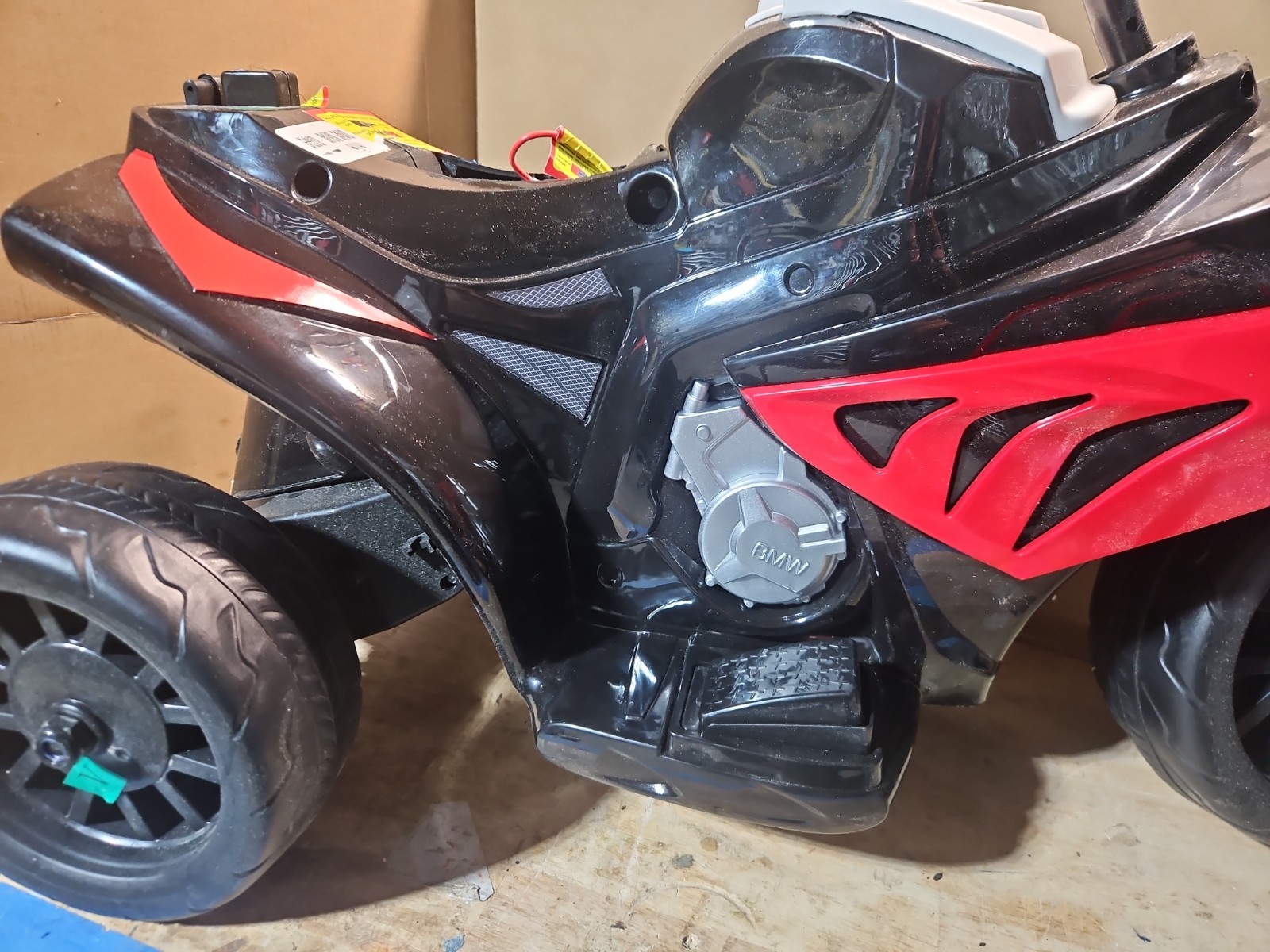 Aterish BMW S1000RR Electric ride-on toy motorcycle. New, No Seat Handlebar.