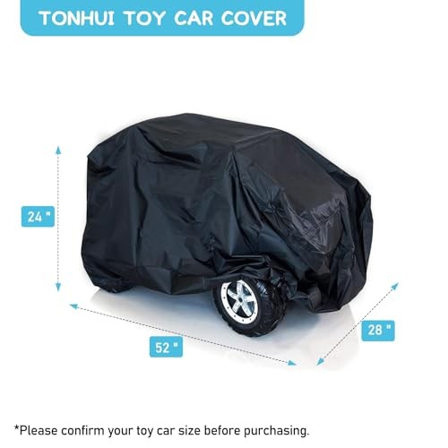 Kids Ride-On Toy Car Cover, Outdoor Wrapper Resistant Protection for Electric
