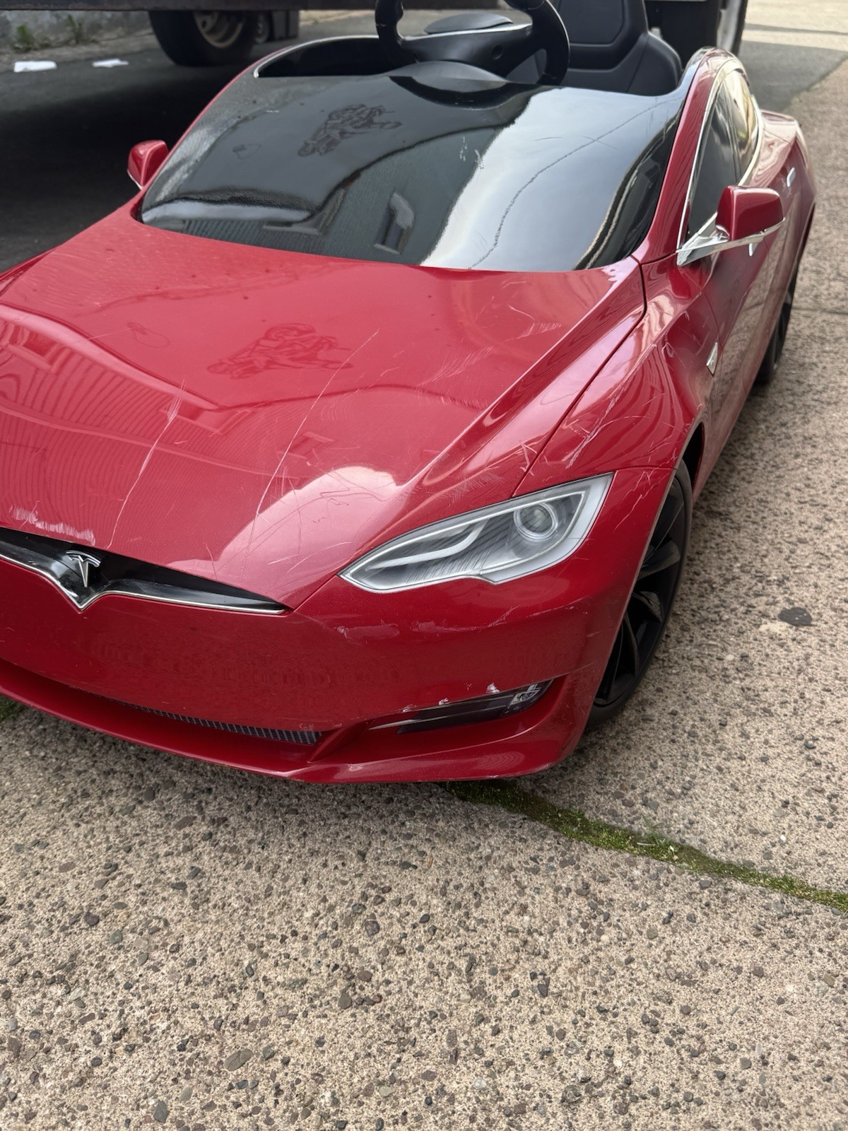 Radio Flyer Tesla Model S Electric Car – Works – W/ Charger