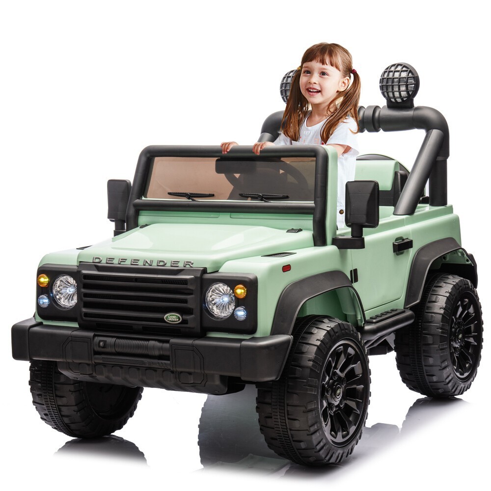 Licensed Land Rover Defender 24V Ride on Car for Kids Electric Truck with Remote
