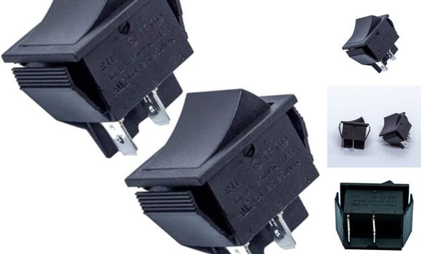 2 Pcs 12volt 6V Compatible with Power Wheels Foot Pedal Switch Universal