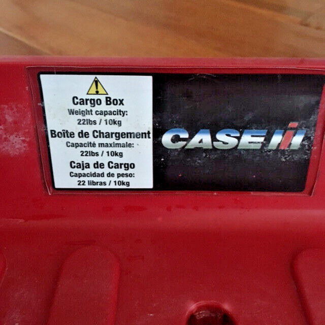 Peg Perego Case IH Magnum Trailer Used Parts Lot (FRAME NOT INCLUDED) Good Cond
